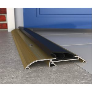 Exitex ERD Rain Deflector- Weather bar suitable for a range of inward and outward doors. Commonly used on timber doors