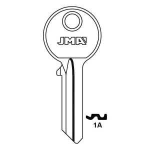 JMA 1AB Yale Universal 5 Pin Cylinder Key Blank