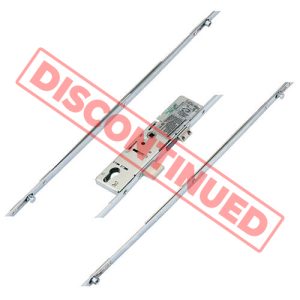 ERA Latch Deadbolt 2 Rollers 2 Mushroom Split Spindle Multipoint Door Lock - Option 2 - 28mm Backset