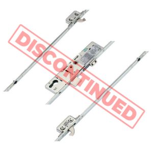 ERA Latch Deadbolt 2 Small Hooks Split Spindle Multipoint Door Lock - Option 3 (top hook to spindle = 680mm)