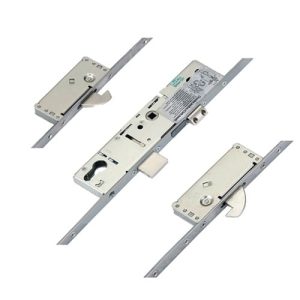 ERA Latch Deadbolt 2 Large Hooks Split Spindle Multipoint Door Lock - Option 2 (top hook to spindle = 730mm)