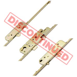 AGB Latch Deadbolt 2 Hooks 3 Rollers Lift Lever Multipoint Door Lock - Option 1