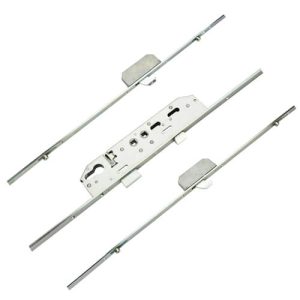 Mila Latch Deadbolt 4 Rollers 2 Hooks Double Spindle Multipoint Door Lock