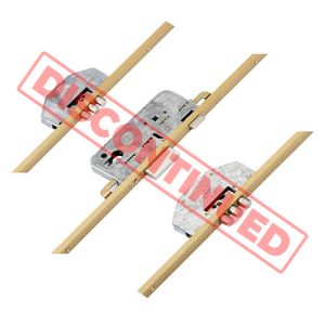 Ucem Latch Deadbolt 6 Pin Bolts Key Wind Operated Multipoint Door Lock