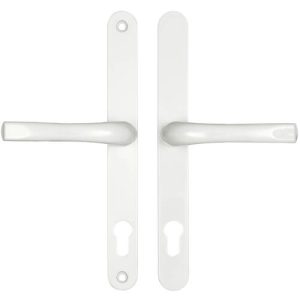 Easyfit Lever Lever UPVC Multipoint Door Handles - 92mm PZ Unsprung 240mm Screw Centres