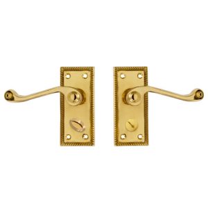 Georgian Lever On Plate Furniture