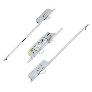 Fuhr Latch Deadbolt 2 Rollers 2 Hooks Key Wind Operated Multipoint Door Lock