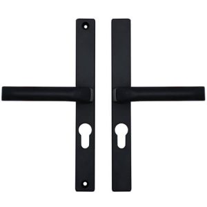 Hoppe London Lever Lever UPVC Multipoint Door Handles - 48mm PZ Sprung 215mm Screw Centres