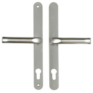 Hoppe London Lever Lever UPVC Multipoint Door Handles - 92mm PZ Sprung 240mm Screw Centres