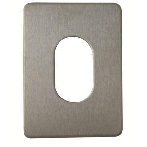 Souber Large Oval Stick On Escutcheon