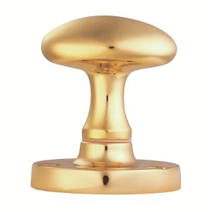 Victorian Half Sprung Oval Mortice Knob