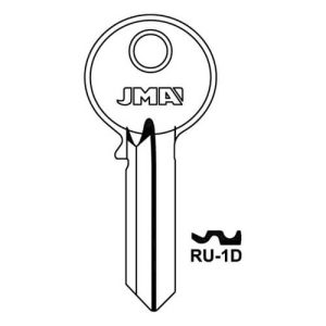JMA RU-1D Cylinder Key Blank