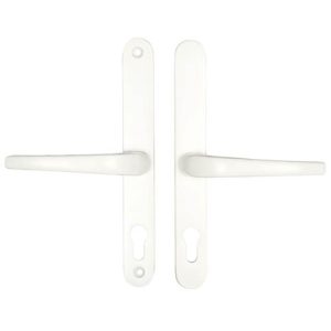 Cego Lever Lever UPVC Multipoint Door Handles - 70mm PZ Sprung 215mm Screw centres