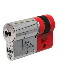 Ultion WXM Euro Single Cylinders British Standard Kitemarked TS007 3* - Brass or Chrome Finish (LEAD TIME: 2-3 DAYS)