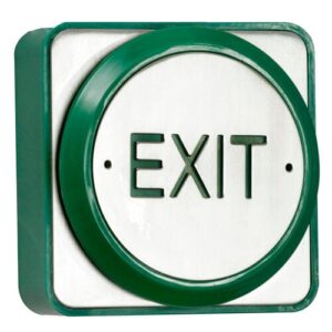 TSS Large Push Plate Exit Button