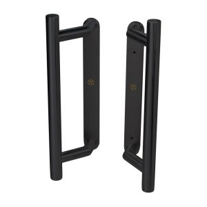 Coastal Group KM905B BLU Patio Sliding Door Handle Back To Back without Euro Cut-Out (LEAD TIME: 2-3 DAYS)